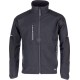 Kurtka Softshell męska, czarna KW211680001044 | Exvi