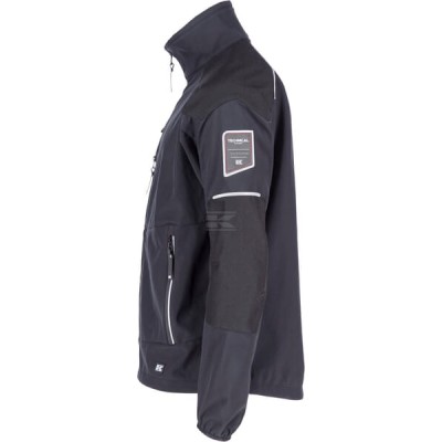 Kurtka Softshell męska, czarna KW211680001044 | Exvi