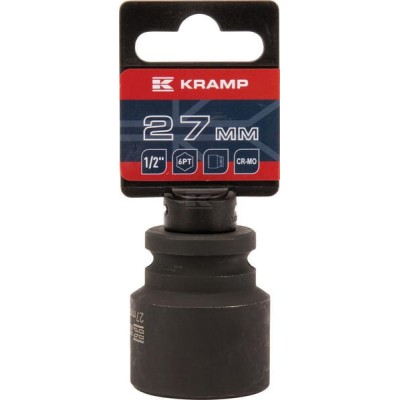 Klucz nasadowy udarowy 6-kt. 1/2", 27 mm 1803524627KR | Exvi