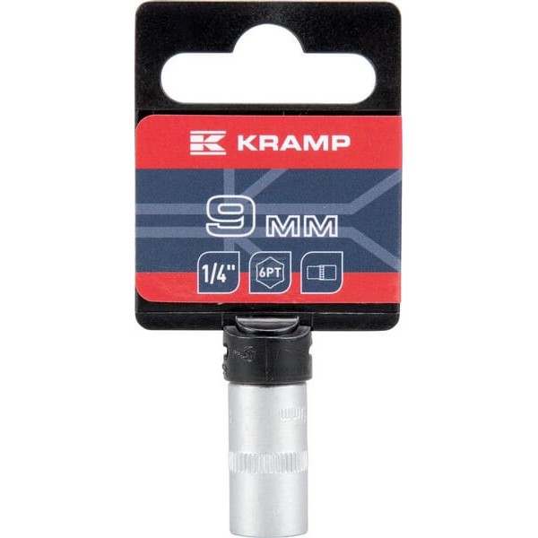 Klucz nasadowy 6-kt. 1/4", 9 mm 18060060090KR | Exvi