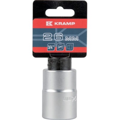 Klucz nasadowy 6-kt. 3/4", 26 mm 18060190260KR | Exvi