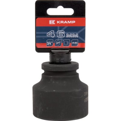 Klucz nasadowy udarowy 6-kt. 3/4", 46 mm 1803526646KR | Exvi