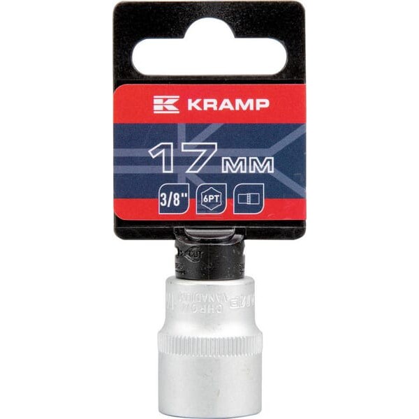 Klucz nasadowy 6-kt. 3/8", 17 mm 18060100170KR | Exvi