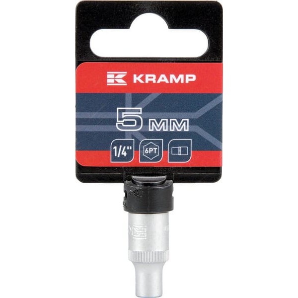 Klucz nasadowy 6-kt. 1/4", 5 mm 18060060050KR | Exvi