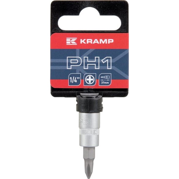 Nasadka wkrętak krzyżowy 1/4", PH 1 18060064001KR | Exvi