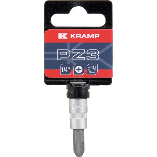 Nasadka wkrętak krzyżowy 1/4", PZ 3 18060064103KR | Exvi
