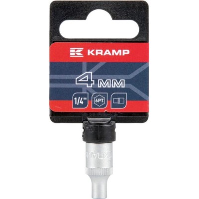 Klucz nasadowy 6-kt. 1/4", 4 mm 18060060040KR | Exvi