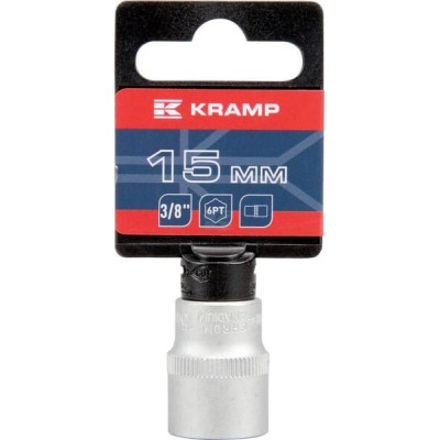 Klucz nasadowy 6-kt. 3/8", 15 mm 18060100150KR | Exvi