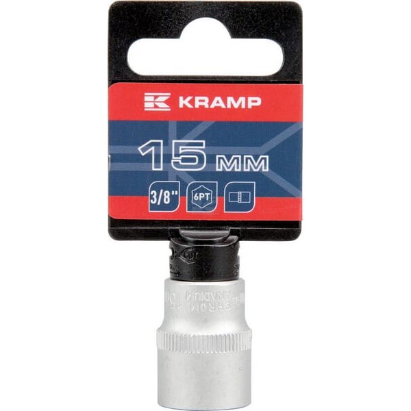 Klucz nasadowy 6-kt. 3/8", 15 mm 18060100150KR | Exvi