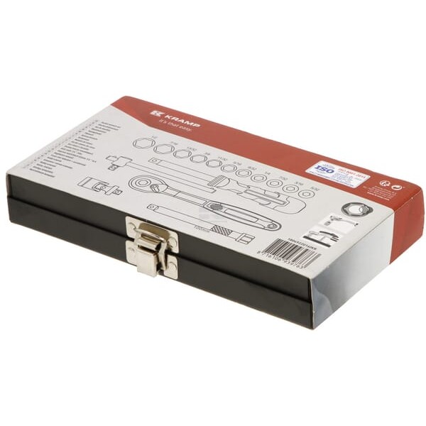 Zestaw kluczy nasadowych 1/4" 16 ele. 1804922016IKR | Exvi