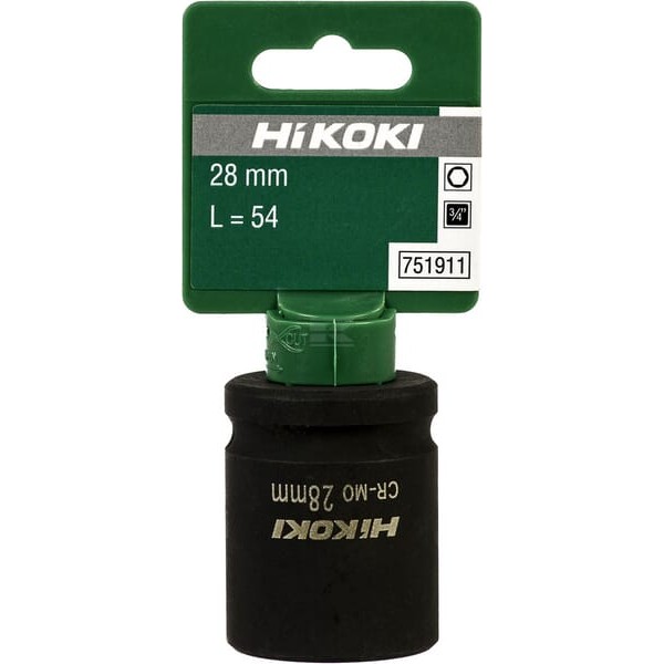 Klucz nasadowy udarowy 3/4" 28mm 751911 | Exvi