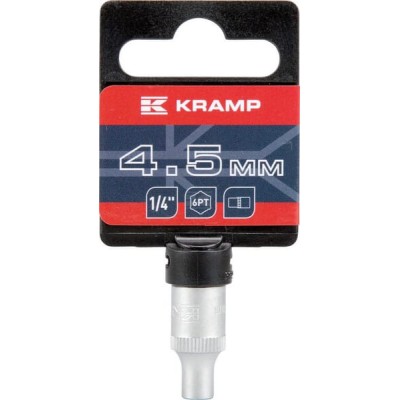 Klucz nasadowy 6-kt. 1/4", 4.5 mm 18060060045KR | Exvi