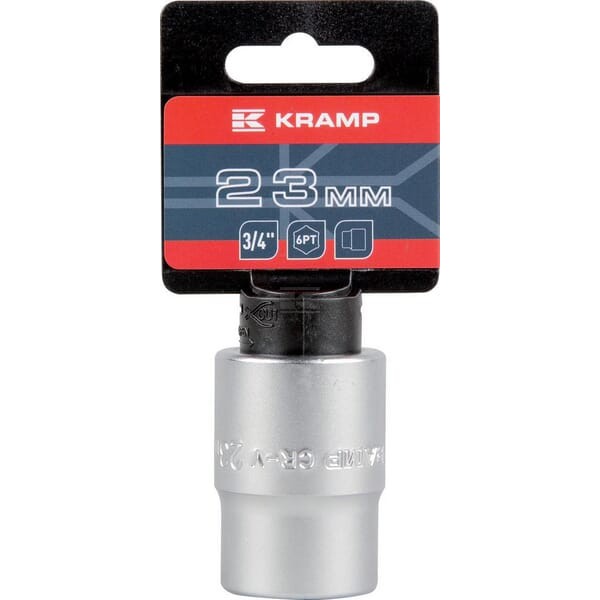 Klucz nasadowy 6-kt. 3/4", 23 mm 18060190230KR | Exvi