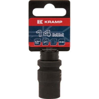 Klucz nasadowy udarowy 6-kt. 1/2", 14 mm 1803524614KR | Exvi