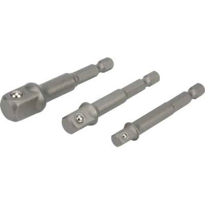 Zestaw adapterów 1/4"-3/8"-1/2" 3 elem. 751970 | Exvi