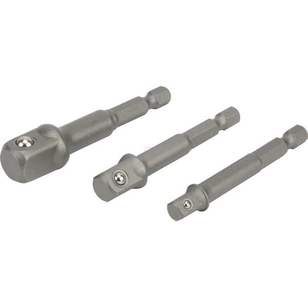 Zestaw adapterów 1/4"-3/8"-1/2" 3 elem. 751970 | Exvi