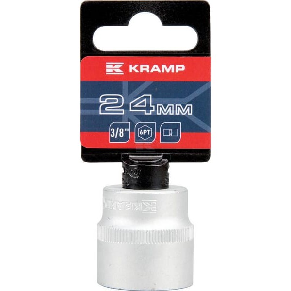 Klucz nasadowy 6-kt. 3/8", 24 mm 18060100240KR | Exvi