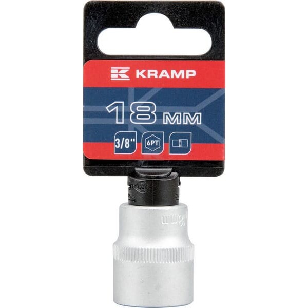 Klucz nasadowy 6-kt. 3/8", 18 mm 18060100180KR | Exvi
