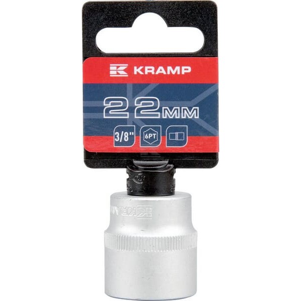 Klucz nasadowy 6-kt. 3/8", 22 mm 18060100220KR | Exvi