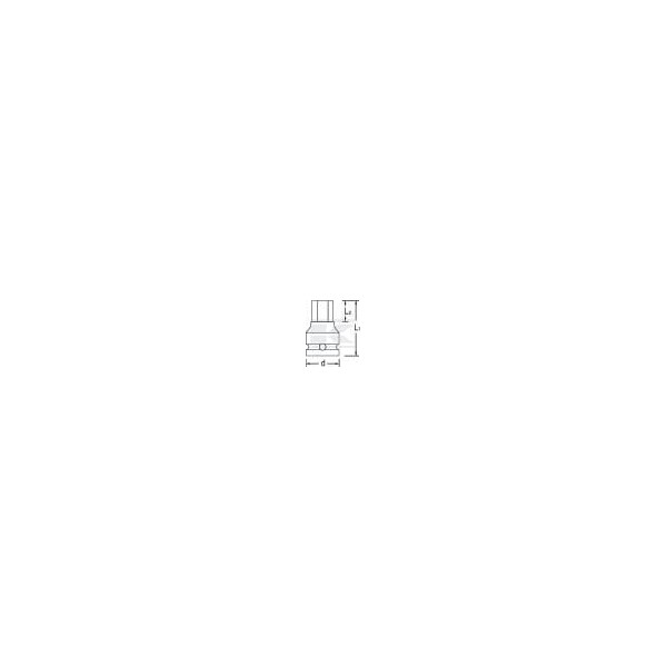 Klucz imbusowy 3/4" udarowy Gedore, 14 mm DPINK3214 | Exvi