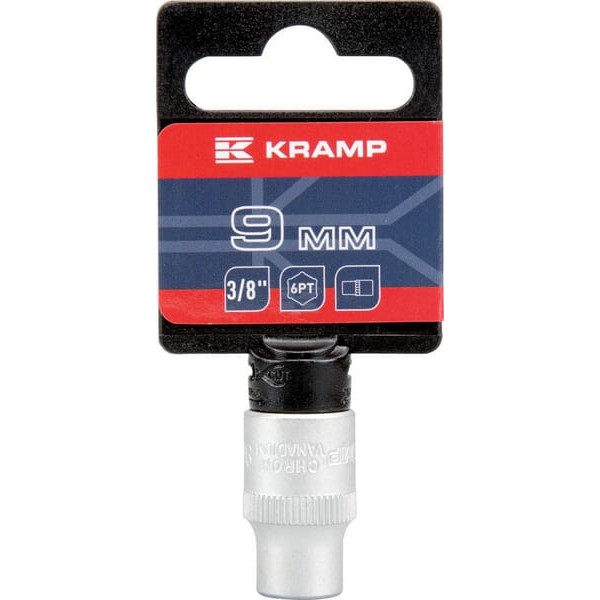 Klucz nasadowy 6-kt. 3/8", 9 mm 18060100090KR | Exvi