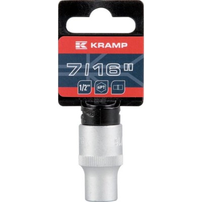 Klucz nasadowy calowy 6-kt. 1/2", 7/16" 18060131110KR | Exvi