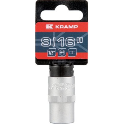 Klucz nasadowy calowy 6-kt. 1/2", 9/16" 18060131140KR | Exvi