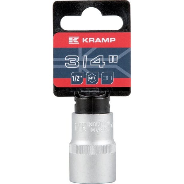 Klucz nasadowy calowy 6-kt. 1/2", 3/4" 18060131190KR | Exvi