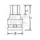 Klucz imbusowy udarowy 1" Gedore, 19 mm DPINK2119 | Exvi