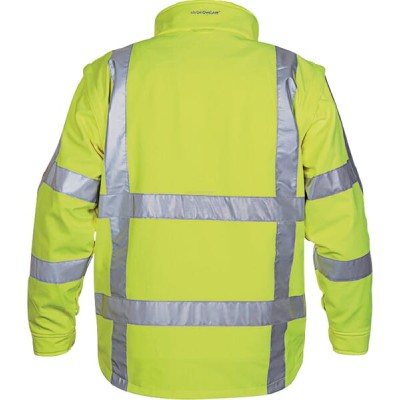 Kurtka Softshell, żółty, rozmiar L 04025980FYL | Exvi