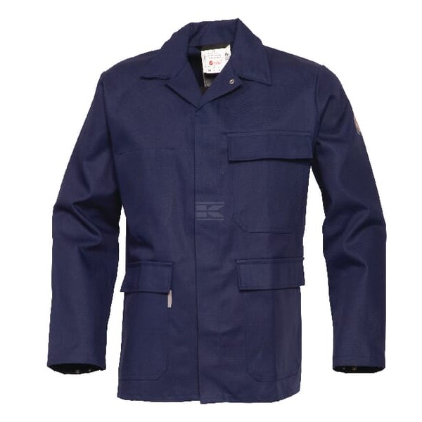 Bluza spawalnicza, niebieski, rozmiar 3153ME100H60 | Exvi