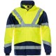 Kurtka Parka Hi-vis, żółty-niebieski 052030OM | Exvi