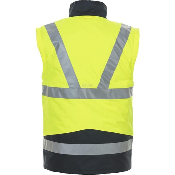 Kurtka Parka Hi-vis, żółty-niebieski 052030IXL | Exvi