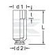 Klucz nasadowy udarowy przedłużany 3/4" DPK32L30 | Exvi