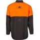 Bluza robocza, pomarańczowy-szary, BasePro, SIP 1RK1M | Exvi