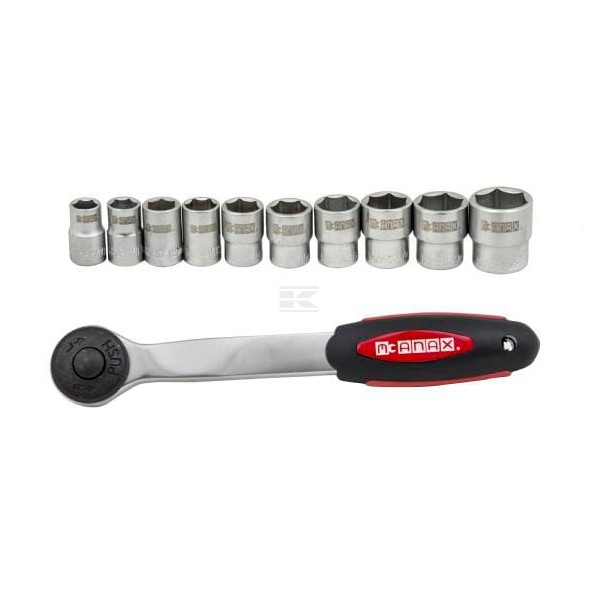 Zestaw nasadek 3/8" 11 szt. MX2100008 | Exvi