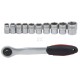 Zestaw nasadek 3/8" 11 szt. MX2100008 | Exvi