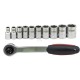 Zestaw nasadek 1/4" 11 szt. MX2100009 | Exvi