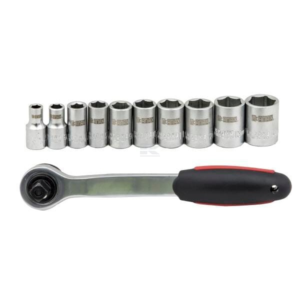Zestaw nasadek 1/4" 11 szt. MX2100009 | Exvi