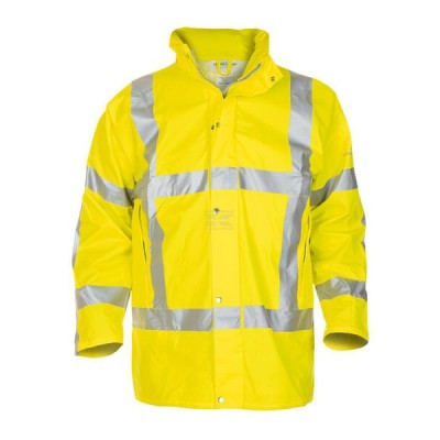 Kurtka przeciwdeszczowa, żółty, Hydrosoft 015850FYM | Exvi