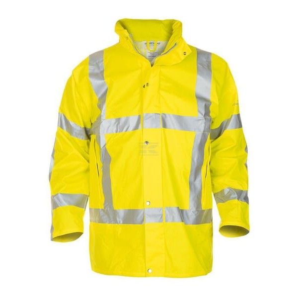 Kurtka przeciwdeszczowa, żółty, Hydrosoft 015850FYM | Exvi