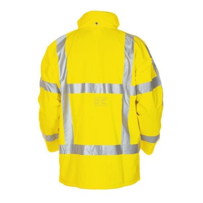 Kurtka przeciwdeszczowa, żółty, Hydrosoft 015850FYM | Exvi