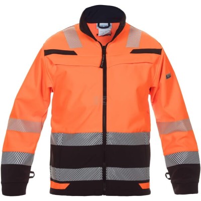 Kurtka Softshell, pomarańczowy-czarny 04025985OBS | Exvi