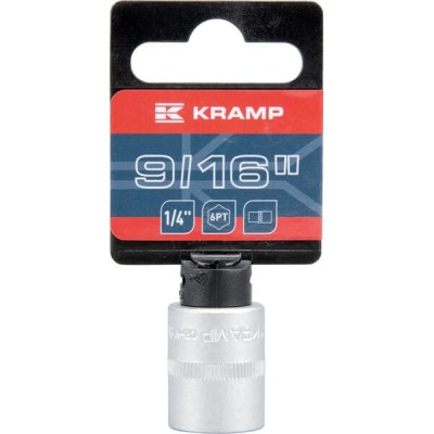 Klucz nasadowy calowy 6-kt. 1/4", 9/16" 18060061140KR | Exvi