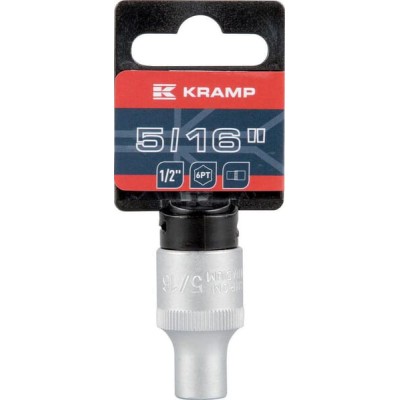 Klucz nasadowy calowy 6-kt. 1/2", 5/16" 18060131080KR | Exvi