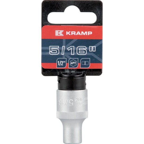 Klucz nasadowy calowy 6-kt. 1/2", 5/16" 18060131080KR | Exvi