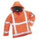 Kurtka Parka, pomarańczowy, Beaverline 046456FOS | Exvi