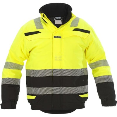 Kurtka pilotka Hi-vis, żółty-czarny, RS 072396YBM | Exvi