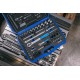 Zestaw kluczy nasadowych 1/4"+1/2", 69 elem. 19BMC20 | Exvi
