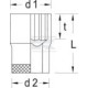 Klucz nasadowy 1/2" 12 kt. Gedore, 22 mm DPD1922 | Exvi